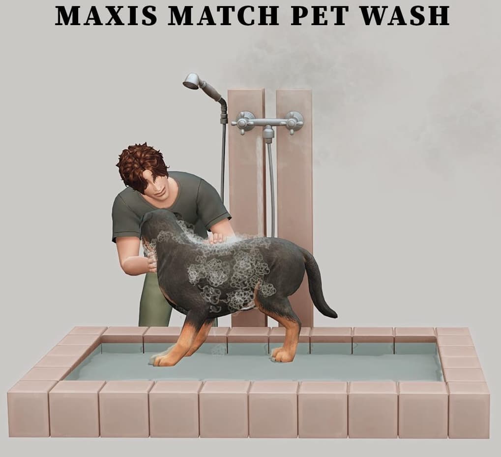 Станция мойки питомцев Maxis Match